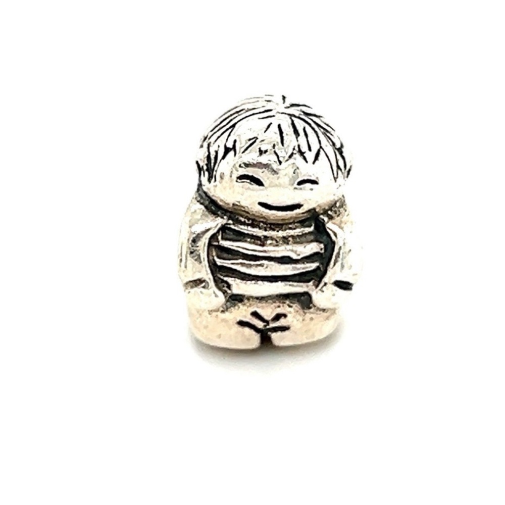 Pandora Sterling Silver Little Boy Charm #790360  RETIRED